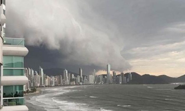 Ciclone bomba atinge região sul do país